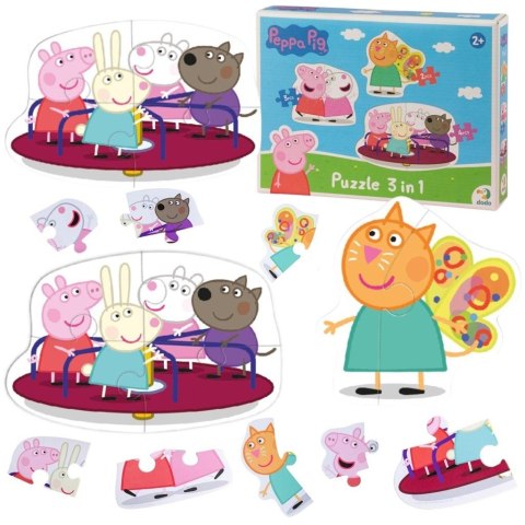Puzzle Peppa Pig 3 in1 Puzzle Peppa Pig 3 in1