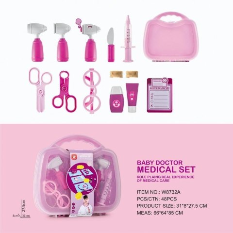 Zestaw Doktor W8732A różowy Zestaw Doktor W8732A różowy