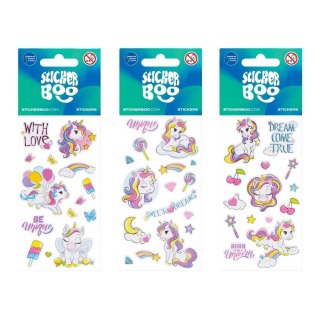Naklejki Sticker BOO Unicorn mix