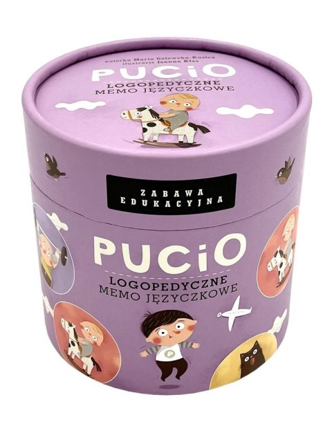 Pucio. Logopedyczne memo języczkowe Pucio. Logopedyczne memo języczkowe