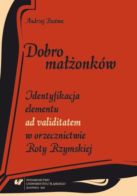 Dobro małżonków. Identyfikacja elementu... Dobro małżonków. Identyfikacja elementu...