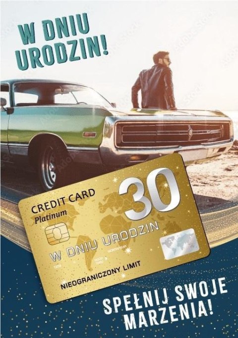 Karnet Urodziny 30 Karnet Urodziny 30