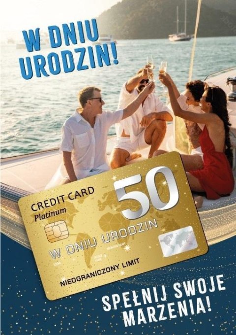 Karnet Urodziny 50 Karnet Urodziny 50