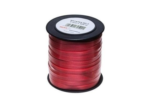 Wstążka plastikowa czerwony 5mmx225m Wstążka plastikowa czerwony 5mmx225m
