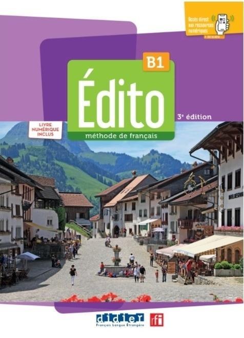 Edito B1 podręcznik + zawartość online ed. 2022 Edito B1 podręcznik + zawartość online ed. 2022