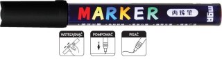 Marker akrylowy 1-2mm czarny (6szt) M&G