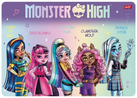 Podkład dwustronny laminowany Monster High Podkład dwustronny laminowany Monster High