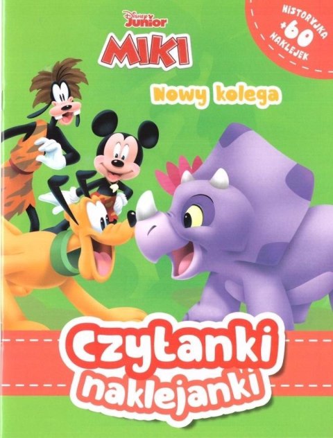 Czytanki naklejanki. Miki. Nowy kolega Czytanki naklejanki. Miki. Nowy kolega