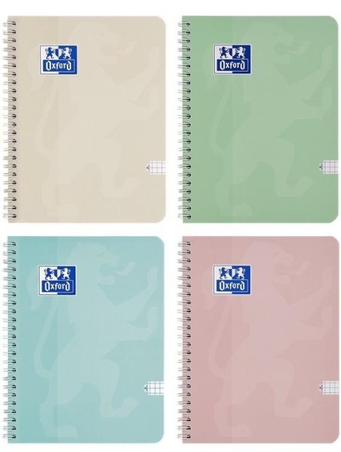 Kołozeszyt A5/80K kratka Touch Pastel (5szt) Kołozeszyt A5/80K kratka Touch Pastel (5szt)