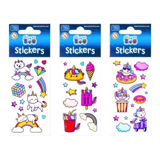 Naklejki STICKER BOO Unicorn mix