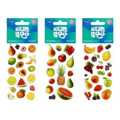Naklejki Sricker BOO Owoce 2 mix Naklejki Sricker BOO Owoce 2 mix