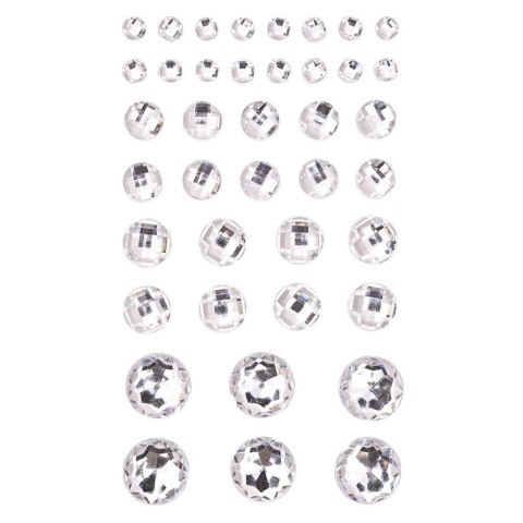Kryształki samoprzylepne crystal 40szt Kryształki samoprzylepne crystal 40szt