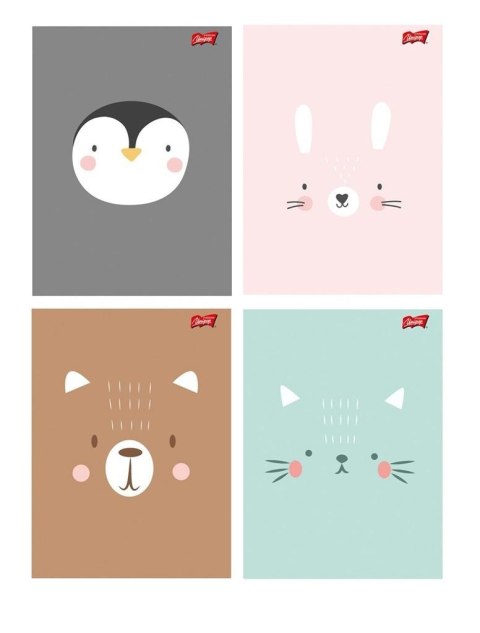 Zeszyt A5/32K linia Cute Face (15szt) Zeszyt A5/32K linia Cute Face (15szt)
