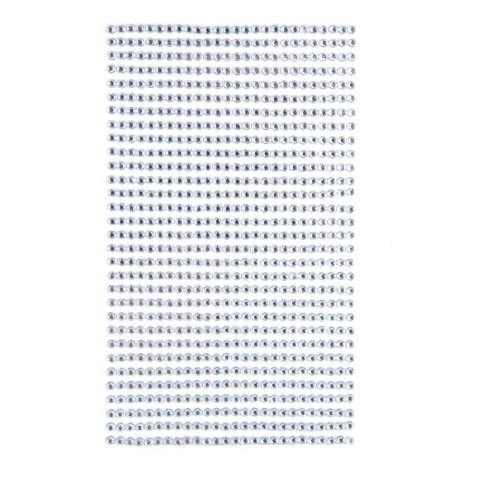 Kryształki samoprzylepne 3mm 806szt Kryształki samoprzylepne 3mm 806szt