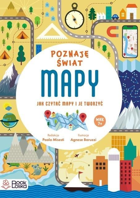 Mapy. Poznaję świat z naklejkami Mapy. Poznaję świat z naklejkami