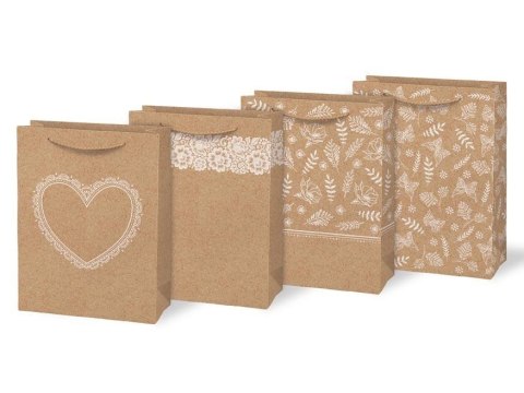 Torebka na prezent M kraft 190x250x90 Torebka na prezent M kraft 190x250x90