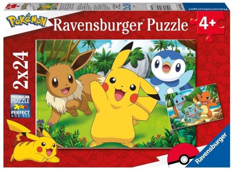 Puzzle dla dzieci 2x24 Pokemon Puzzle dla dzieci 2x24 Pokemon