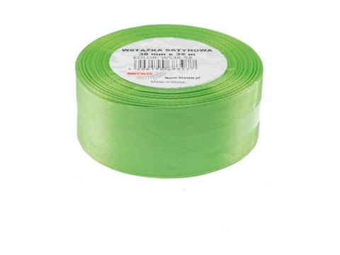 Wstążka satynowa zielone 38mmx32m Wstążka satynowa zielone 38mmx32m