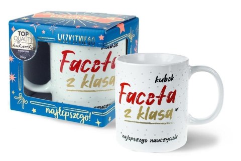 Kubek Premium Facet z klasą (najlepszy nauczyciel) Kubek Premium Facet z klasą (najlepszy nauczyciel)
