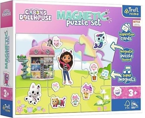 Puzzle magnetyczne Poznaj świat Gabi TREFL Puzzle magnetyczne Poznaj świat Gabi TREFL