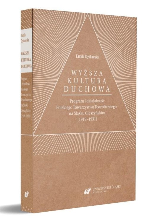 Wyższa kultura duchowa. Program i działalność... Wyższa kultura duchowa. Program i działalność...