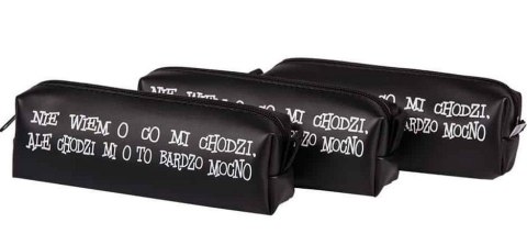 Piórnik jednokomorowy - Nie wiem o co mi chodzi Piórnik jednokomorowy - Nie wiem o co mi chodzi