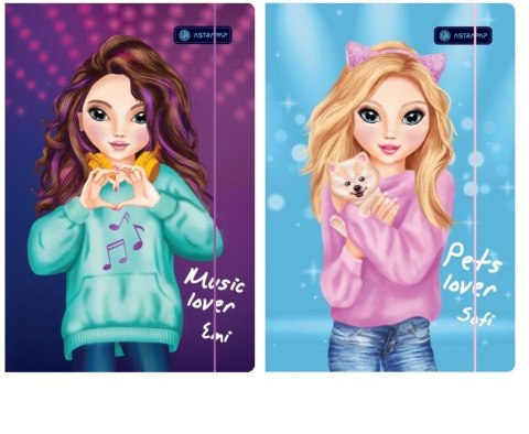 Teczka z gumką A4 Emi&Sofi Teczka z gumką A4 Emi&Sofi