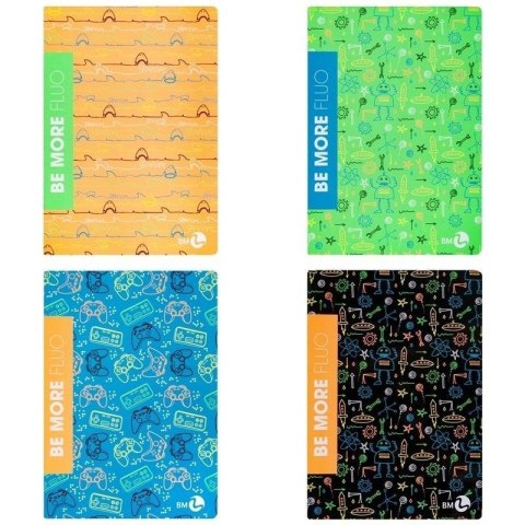 Zeszyt A4/36K linia Be More Fluo (10szt) Zeszyt A4/36K linia Be More Fluo (10szt)
