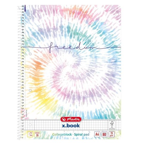 Brulion na spirali A4/80K kr New Batik FL (5szt) Brulion na spirali A4/80K kr New Batik FL (5szt)