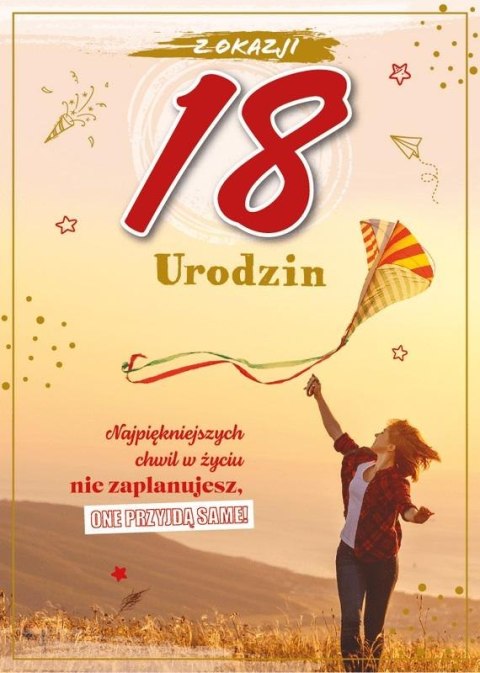 Karnet Urodziny 18 Karnet Urodziny 18