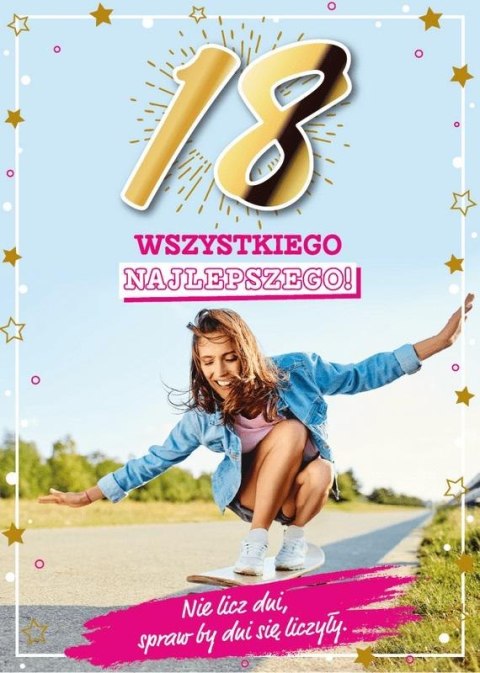 Karnet Urodziny 18 Karnet Urodziny 18