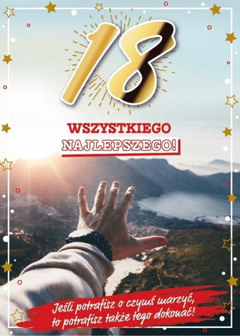 Karnet Urodziny 18 Karnet Urodziny 18