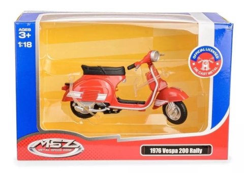 MSZ 1:18 1976 Vespa 200 Rally/67709/red MSZ 1:18 1976 Vespa 200 Rally/67709/red