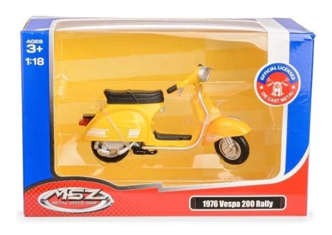 MSZ 1:18 1976 Vespa 200 Rally/67709/yellow MSZ 1:18 1976 Vespa 200 Rally/67709/yellow