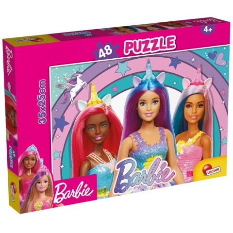 Puzzle dwustronne 48 Barbie magic unicorn Puzzle dwustronne 48 Barbie magic unicorn