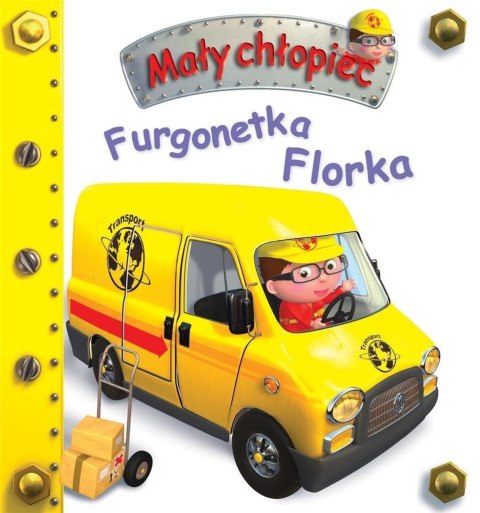 Furgonetka Florka. Mały chłopiec Furgonetka Florka. Mały chłopiec