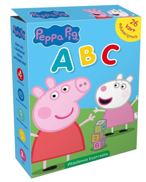 Świnka Peppa. ABC. Karty edukacyjne w pudełku Świnka Peppa. ABC. Karty edukacyjne w pudełku