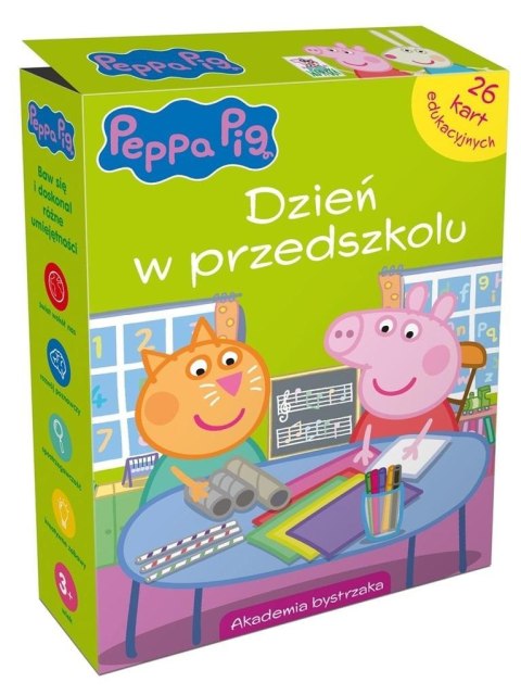 Świnka Peppa. Dzień w przedszkolu karty edu. Świnka Peppa. Dzień w przedszkolu karty edu.
