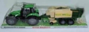 Traktor z prasą duży Traktor z prasą duży