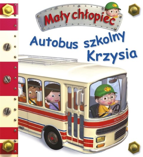 Mały chłopiec. Autobus szkolny Krzysia Mały chłopiec. Autobus szkolny Krzysia