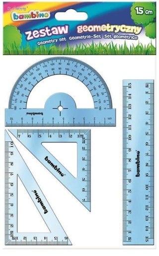 Zestaw geometryczny 4el 15cm BAMBINO
