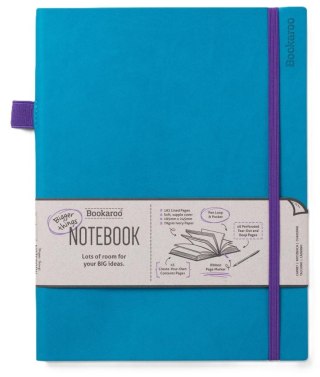 Bookaroo Notatnik Journal duży - Turkusowy