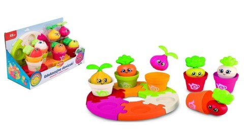 Edukacyjne Doniczki - Sensoryczne Puzzle Edukacyjne Doniczki - Sensoryczne Puzzle