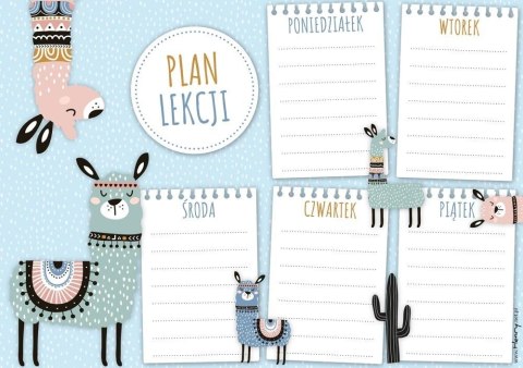 Plan lekcji A5 - Lamy Plan lekcji A5 - Lamy