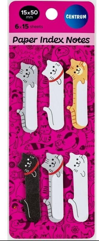 Zakładki indeksujące 50x15mm Cats Zakładki indeksujące 50x15mm Cats