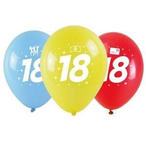 Balony okazjonalne z nadrukiem 18 28cm 3szt Balony okazjonalne z nadrukiem 18 28cm 3szt