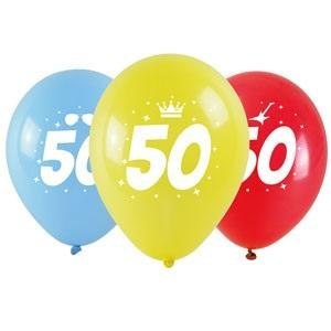 Balony okazjonalne z nadrukiem 50 28cm 3szt Balony okazjonalne z nadrukiem 50 28cm 3szt