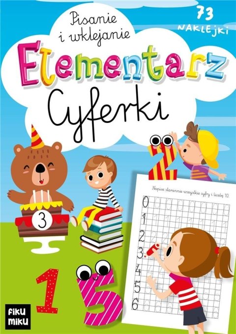 Elementarz cyferki - pisanie i wklejanie Elementarz cyferki - pisanie i wklejanie