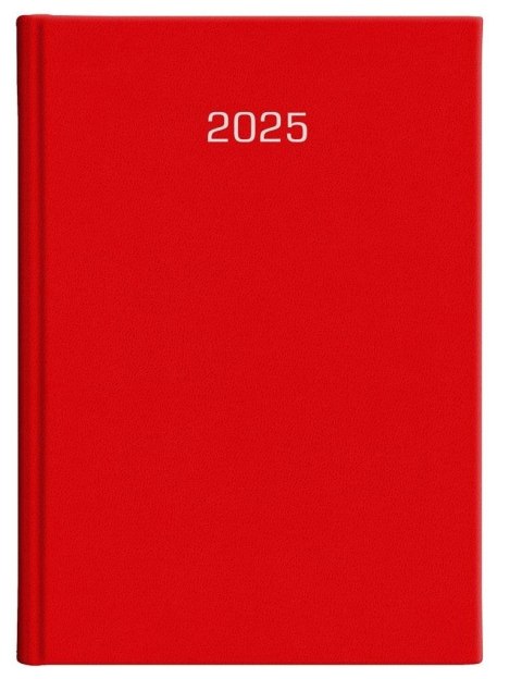 Kalendarz 2025 A4 tygodniowy Albit czerwony Kalendarz 2025 A4 tygodniowy Albit czerwony