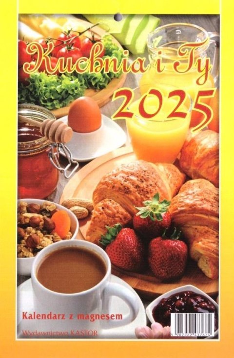 Kalendarz 2025 tygodniowy z magnesem Kuchnia i Ty Kalendarz 2025 tygodniowy z magnesem Kuchnia i Ty